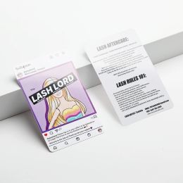 Cards Carddsgn Custom Glossy PVC business cards printing double sides Printed With 0.38mm Thickness Free Design