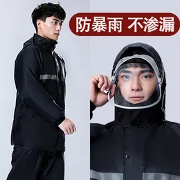 Raincoats Raincoat Rain Pants Suit Full Body Electric Car Outdoor Labour Insurance Motorcycle Special Split Poncho Whol