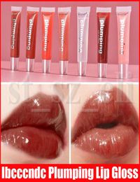 7 colors Moisturizing Plumping Lipgloss Cherry Glitter Lip Gloss Lip Plumper Makeup Nutritious Lipstick Mineral Oil Clear Lipgloss5316866