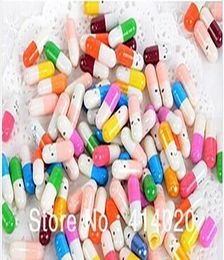 Wholes Lots of 1000pcs Multiple 10 Colours Korea Drama A Millionaire039s First Love Pillscapsule Message Pillsvalentine Gift7513943