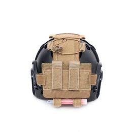 new Military Combat Helmet Battery Case Bag for Airsoft Hunting and Tactical Activities Designed for Quick Helmet Balance Weight Adjustment