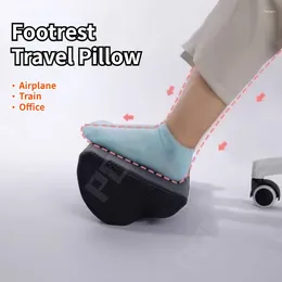 Pillow Foot Rest Travel Feet Support Ergonomic Footrest Massage Portable For Aeroplane Cars Office