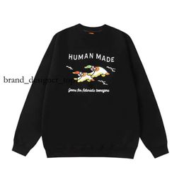 Men's Hoodies Fashion Brand Designer Human Made Hoodie Sweatshirts High Quality Luxury Men Woman Outdoor Allmatch Couple Streetwear Hoodie 6528