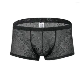 Underpants 2024 Fashion Gay Sexy Full Lace Strap Men's Underwear Lingerie Hombre De Ropa Interior