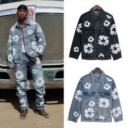 Женские мужские куртки дизайнер джинсы Jean Jacket