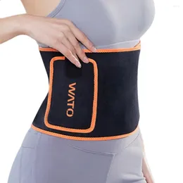 Waist Support Trimmer Belt With Fastener Tape Lightweight Comfortable Fit Exercise Workout Tummy Sweat For Men Women