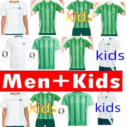 northern Ireland Best quality hot selling soccer jersey men set kids kit uniform 2025 DIVAS CHARLES EVANS 24 25 football shirt CHARLES BALLARD BEST BROWN HOME AWAY