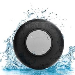 Bluetooth Speaker Waterproof Wireless Shower Hands Mic Suction Chuck Speaker Car Speaker Portable mini MP3 Super Bass Call Rec9407128