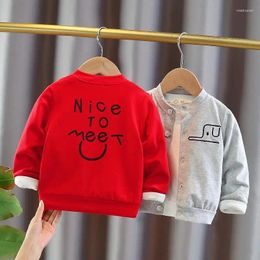 Jackets Baby Spring And Autumn Outfit Brim Thin Coat Boys Girls Cotton Cardigan Han Edition Leisure Children's Children