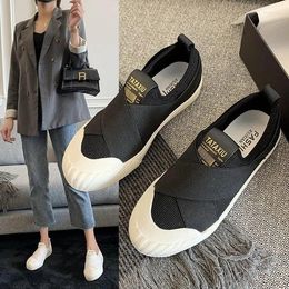 Casual Shoes Feizhi Women's 2024 Shell-toe White Sneakers Women Flat Loafers Sports Woman