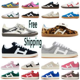 Free Shipping Designers shoes for men women grey gum og 00s shoe spezial sneakers black white bright blue dark green purple mens trainer 36-45