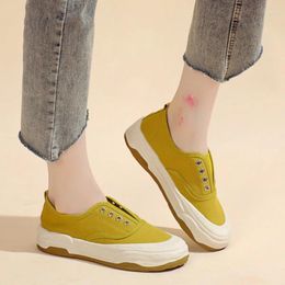 Casual Shoes Women One Foot Canvas Summer Simple Flat Sole Single Fashion Breathable Pregnant Mujer Sapato