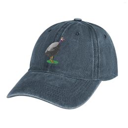 Berets Guinea Fowl / Hen Bird Cowboy Hat In The Fishing Caps Golf Women Men's