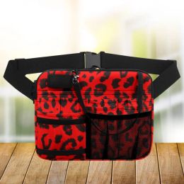 Packs Leopard Print Waist Bag Stylish Practical Adjustable Nurse Belt Bag Hospital Doctor Physician Assistant Portable Fanny Pack 2023