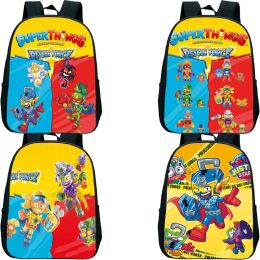 Backpacks Game SuperThings Schoolbag Children Mini Backpack Superzings Series 10 Backpacks Kindergarten Bag Kids Cartoon Preschool Bookbag