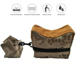 Packs Outdoor Rifle Shooting Rest Bag Support Front And Rear Sandbag Bracket Hunting Aiming Sandbag Sniper Shooting Target Stand