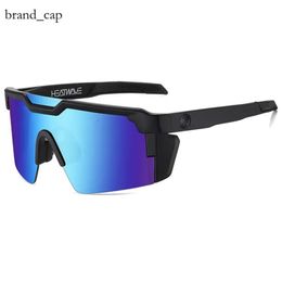 NEW VIPERS Heat Waves Sport Google TR90 Polarised Mountainous RIDE Windbreak Sand Sunglasses for Men Women Outdoor Windproof Eyewear 100% UV Mirrored Lens 1780