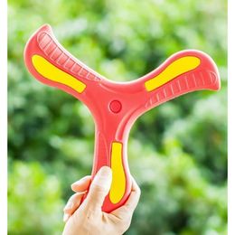 Children's boomerang soft label flying device, boys outdoor toy park outdoor sports dart frisbee cool play