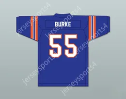 CUSTOM ANY Name Number Mens Youth/Kids Burke 55 John Hughes High School Wasps Blue Football Jersey Not Another Teen Movie Top Stitched S-6XL