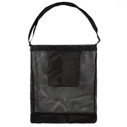 Storage Bags Sturdy Bottom Mushroom Bag Adjustable Shoulder Strap Foldable External For Outdoor