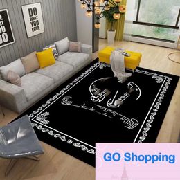 Name Designer Living Room Carpet Light Luxury Home Mat Door Mats Household Stain-Resistant Absorbent Entrance Foot Mats