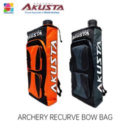 Bags Akusta Archery Recurve Bow Bag Takedown Portable Case Backpack with Arrow Quiver Outdoor Handbag Hunting Shooting Accessories