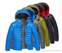 FashionMen classic brand fashion compress down jacket Outdoor sport convenient carry Hooded Keep warm Loose coat Casual hooded do6963009