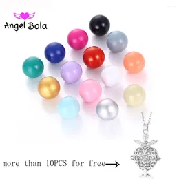 Pendant Necklaces Angel Ball Wholesale Jewelry Eco-friendly Copper Fashion Sound 16mm Music For Women Pendants