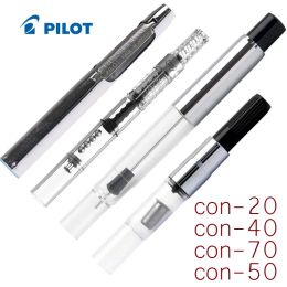 Pens Pilot Fountain Pen Con50/con20 Con 50 Con 20 40 70 Ink Converter Press Inking Device 50r 78g 88g Smile Pen Writing Accessory