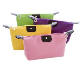 Cosmetic Bag Old Cobbler College Girl Cosmetic Bag Nylon Cloth Colour Wash Bags Stylish Zipper Small Bag EEA130076643230