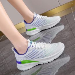 Casual Shoes BKQU 2024 Running Women Summer Sneakers Breathable Mesh Sports Tennis Female Trainers Basketball Athletic Shoe Footwear