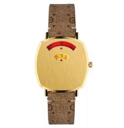 wristwatches Classic wellknown designer brand design unisex digital watches Advanced GoldTone Case Cartoon strap fashion high qu7832404