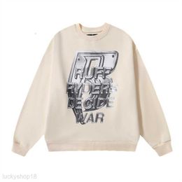 Mens Hoodies Who Decides War Pullover 2024ss Spring New Fragmented for Men Women Usa High Street Hip Hop Skateboard Y2k Hoody Tux5