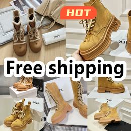 Designer Boots Women Booties Ankle Boot Luxury Soles Womens Party Heel size 35-40 Desert SMFK GAI