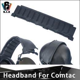 Accessories Silicone Headsets Headband for Comtac I Comtac Ii Softair Tatical Headset Shooting Hunting Head Hoop Bracket Rubber Case Replace