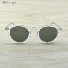 Gregory Peck Men Women Sunglasses Vintage Polarized Sunglasses OV5186 Retro Sun Glasses OV oliver people sunglasses