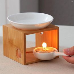 Candle Holders Est Arrival Holder Household Ceramic Candlestick With Hollow Out Base Small Desktop Decors For Home Office Shops