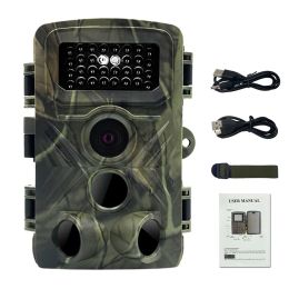 Cameras PR3000 32MP 1080P Night Photo Video Taking Trail Camera Multifunction Outdoor Huntings Animal Monitoring Camera IP54 Waterproof