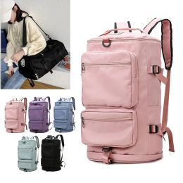 Backpacks Multifunctional Travel Bag Big Capactiy Backpack Shoulder Bags For Women With Independent Shoe Pocket Student School Bags 2023