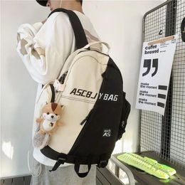 Backpack Drop Boys And Girls School Bag Male College Students Ins Female Backpacks Men's Travel Shoulder Bags