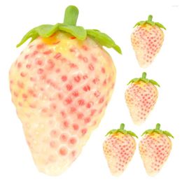 Party Decoration Simulated Strawberry Fake Fruits Artificial For Lifelike Strawberries