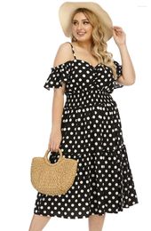 Casual Dresses Sexy Off Shoulder Waist Extra Large Dress Waist-Tight Special Plus Size Skirt