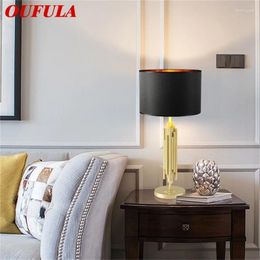 Table Lamps OUFULA Modern Lamp Design Bedside LED Desk Light Luxury Creative Decorative For Home Bedroom Living Room Office