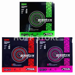 STIGA MANTRA M H S Table Tennis Rubber Pips-In Offensive Made in Japan Original STIGA Ping Pong Sponge 240419