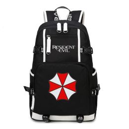 Backpacks Hot Sale Men Women Backpack RResident Evil UUmbrellas Printing Backpack Students Backpack Computer Bag Travel Bags