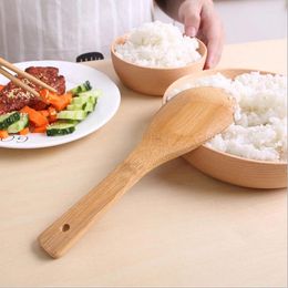 Tea Scoops Bamboo Rice Spoon Wooden Kitchen Ladle Tablespoon Utensils Tableware