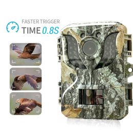 Cameras Hunting Camera Outdoor High Speed Trail Camera IP66 Waterproof Wildlife Hunting Camera Infrared Night Vision Hunting Camera