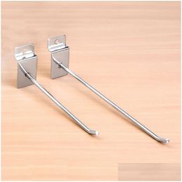 Hooks Rails Slotted Hook Goods Shees Shop Store Slatwall Single 4 Size Supermarket Display Fitting Prong Hanger Dh93 Drop Delivery Hom Dhxi5