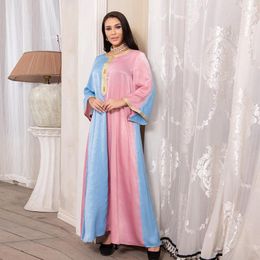 Casual Dresses Southeast Asia Colour Matching Hui Plus Size Dress Robe