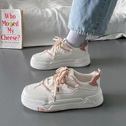 Casual Shoes Women Platform Sports 2024 Spring Autumn Sneakers For Female Comfortable Fashion Lace-up Ladies Vulcanize